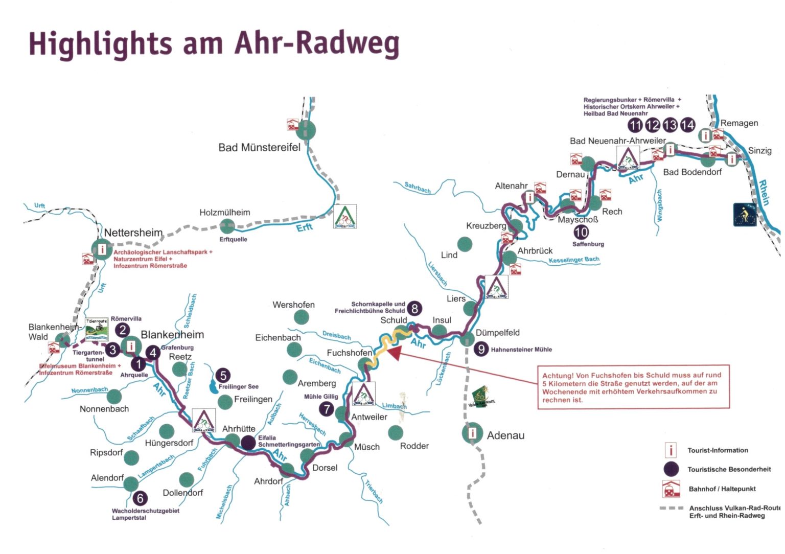 Ahr-Radweg: 80 km Eifel-Abenteuer an einem Tag | Urban Hiker